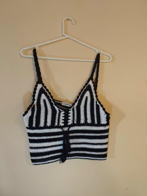 Zara Knit μπλουζάκι
