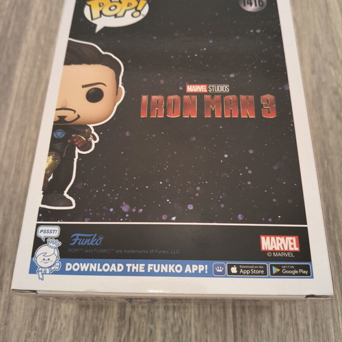Funko Pop! Marvel Infinity Saga Tony Stark GID Cyprus Comic Con Edition 2024