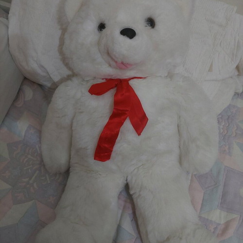 Stuffed bear about 1 meter like new