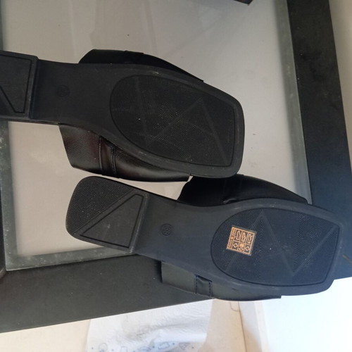 Women's Sandals New Black Gold Temu Size 38