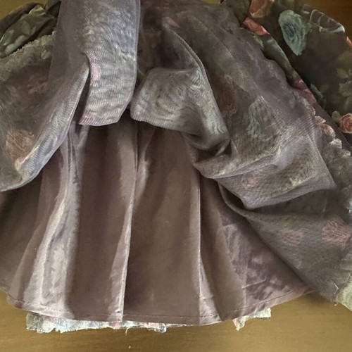 H&M Tulle Skirt with Floral Print for Girl 6-7 Years Like New