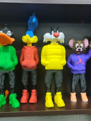 Φιγούρες Looney Tune 3D καινούργιες
