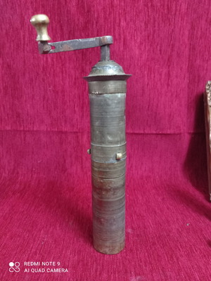 Bronze mill old, large, used