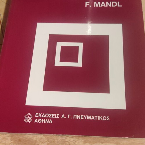 Statistical Physics book by F. Mandl