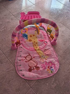 Musical Baby Gym like new for newborns with piano and hanging toys