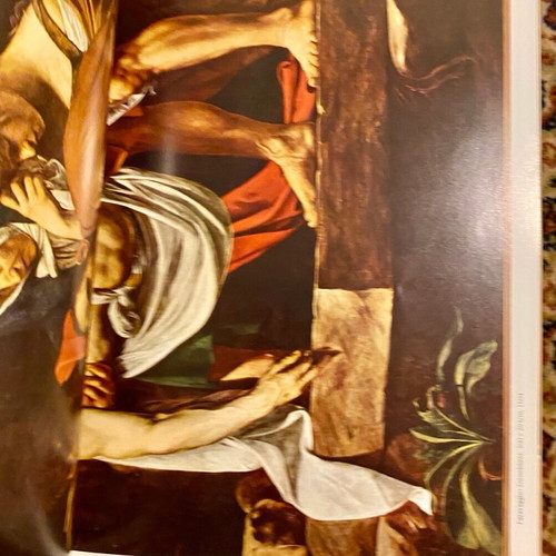 Religious painting used, Christ Passion and Crucifixion