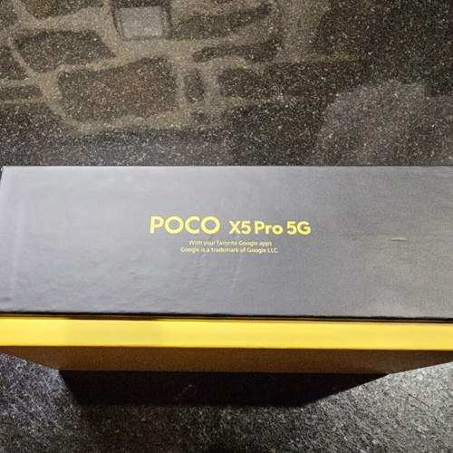 Poco X5 Pro 5G smartphone like new, 256GB, black