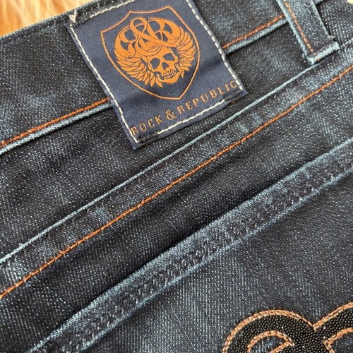 Rock and Republic jeans used, dark blue, US size 31