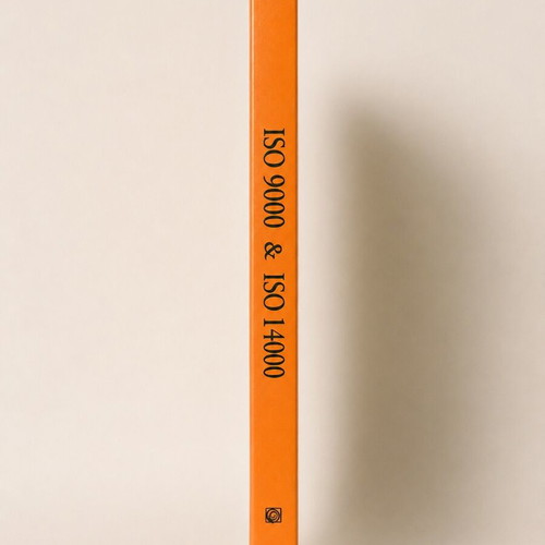 ISO 9000 & ISO 14000 book like new, Greek