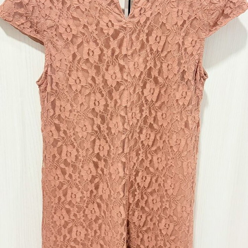 Vero Moda lace short dress like new, pink sapio apple color, XS-S