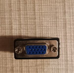 Rare VGA to DVI adapter, female VGA 15-pin to male DVI