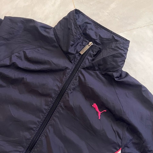 Puma women's windbreaker jacket like new, size L, multicolor