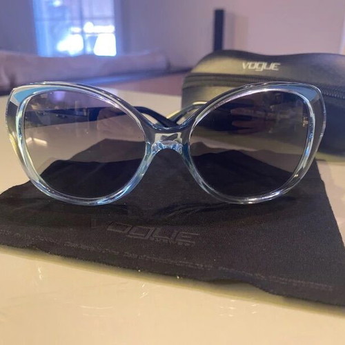 Vogue Vintage VO 2705-S Sunglasses new, black and blue butterfly