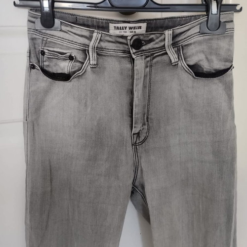 Tally Weijl women's skinny jeans gray like new, size 36/38