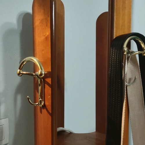 Coat rack used with 4 sides and metal drip tray