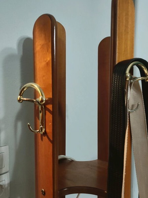 Coat rack used with 4 sides and metal drip tray