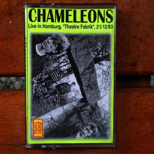 Chameleons rare cassette live in Hamburg 21/12/1983 used, rock