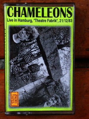 Chameleons rare cassette live in Hamburg 21/12/1983 used, rock