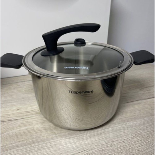 Χύτρα ατμού Tupperware Inspire 7L καινούργια, ανοξείδωτος χάλυβας