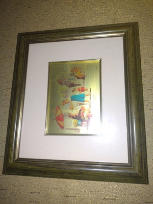 Painting by L. Tsimogiannis like new