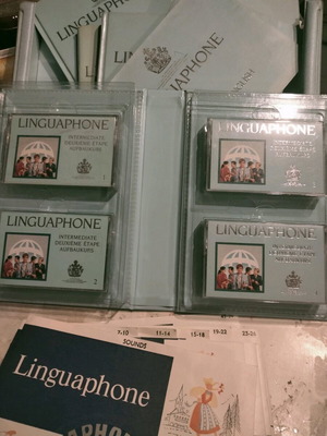 Linguaphone collectible English learning method like new
