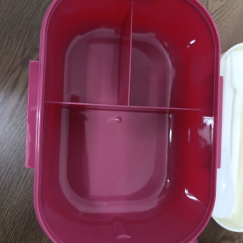 Lunch box 1.2 lt microwave safe, new