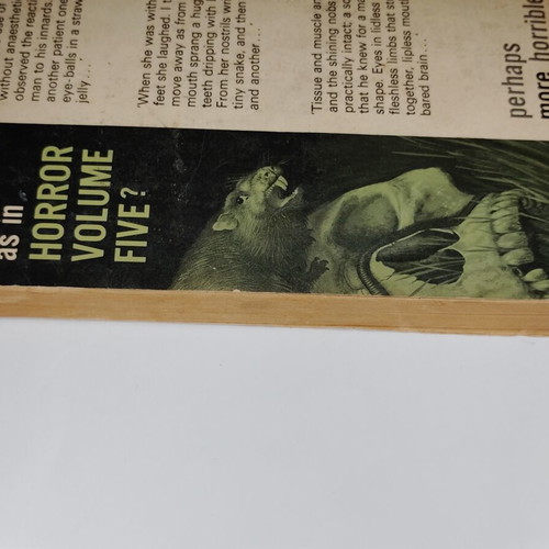 Herbert Van Thal The 6th Pan Book Of Horror Stories book, 1965