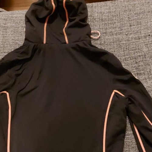 Superdry women's sports jacket used with hood, size Large/Medium