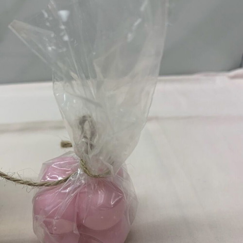 Christmas votive candle holder with candle new, gift for teacher