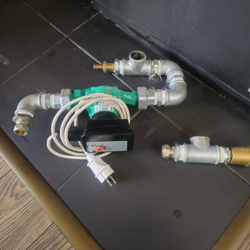 Lotos Max V 5/17KW Fireplace and Wilo Circulation Pump used
