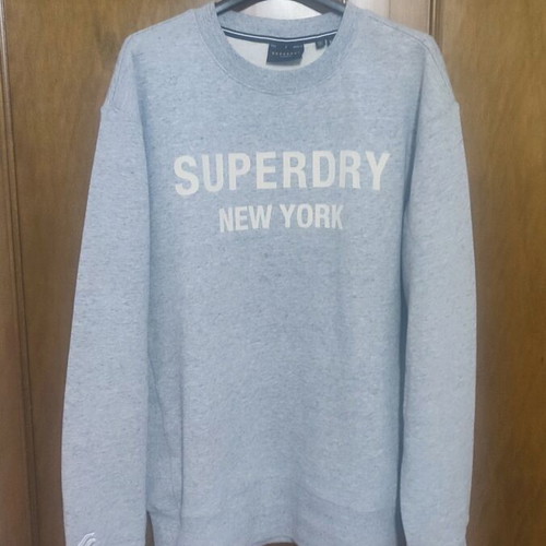 Superdry shirt like new, size XL, gray