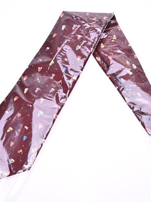 Bvlgari tie new, 100% silk, bordeaux