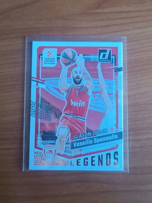 Panini Euroleague Optic Donruss Vasilis Spanoulis Season 2020-2021 like new