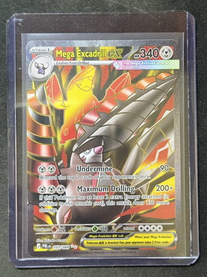 Mega Excadrill EX Pokemon card