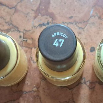 Korres Nail Polish Set Pastel Yellow, Pastel Green, Apricot new