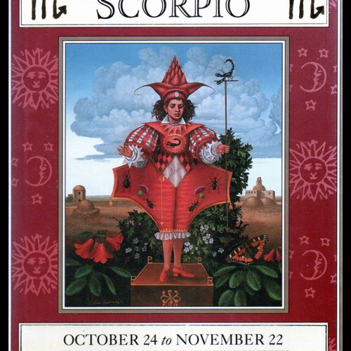 Scorpio book used, The Sun and Moon Signs Library