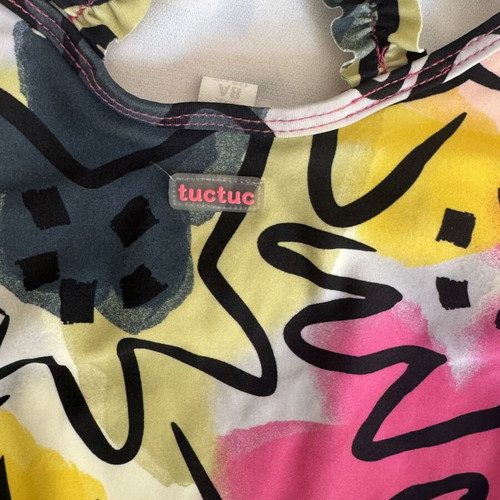Tuc Tuc Girls' One-Piece Swimsuit with Cutouts Size 8 New