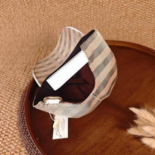 Fendi baseball cap new, beige and brown, one size