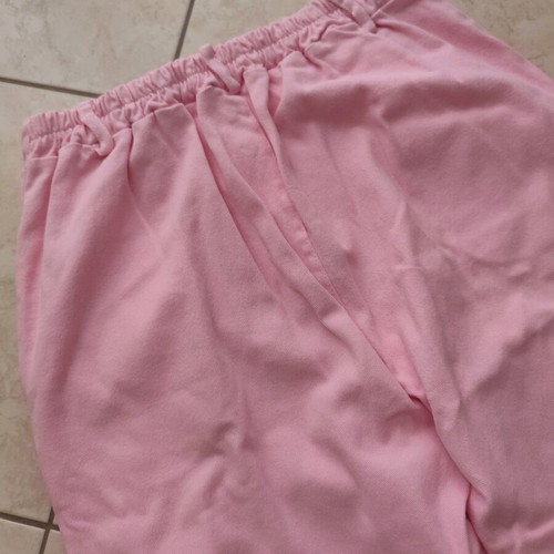 Princess pink denim pants one size like new, M/L