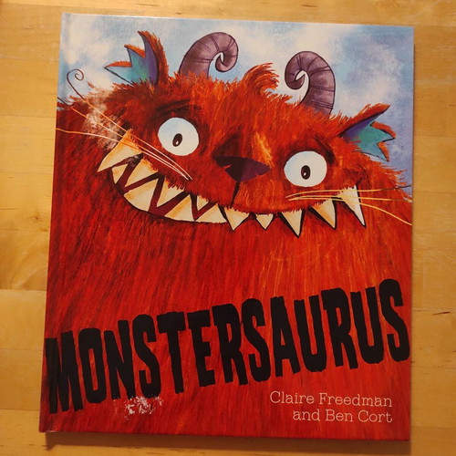 Monstersaurus! Claire Freedman book like new