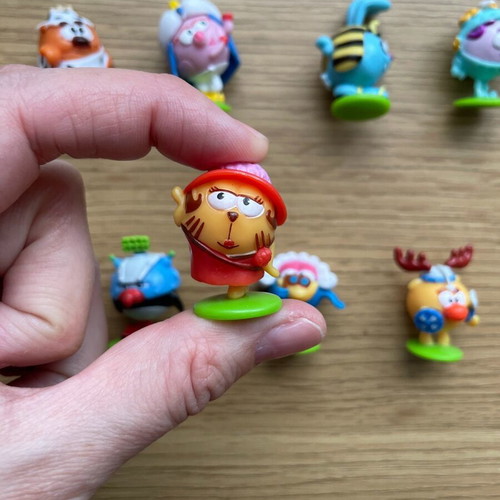 Kinder Surprise Chupa Chups figures used, pack of 21