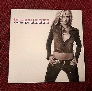 BRITNEY SPEARS- OVERPROTECTED 2 TRACK CD SINGLE