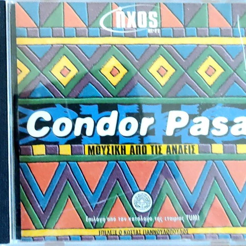 Condor Pasa CD new, music from the Andes