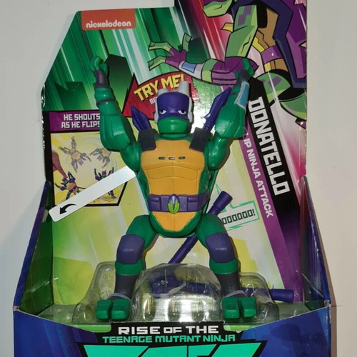 Teenage Mutant Ninja Turtles 2019 Donatello toy new, exclusive European edition