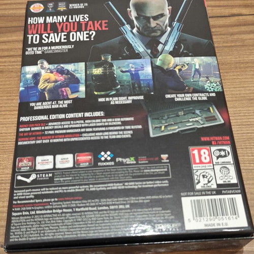 Hitman Absolution Professional Edition PC used