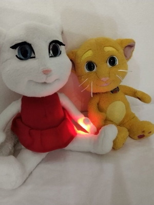 Talking Angela και Ginger λούτρινα σαν καινούργια, Talking Tom & Friends