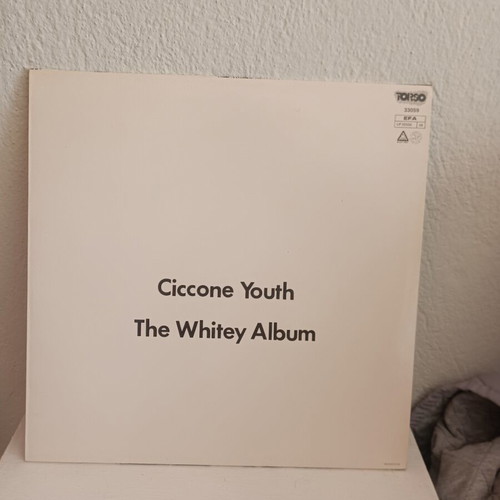 Ciccone Youth The Whitey Album punk vinyl, like new
