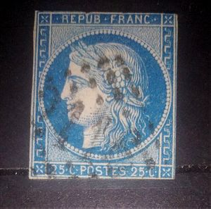 Γαλλία γραμματόσημο 1849 ν50