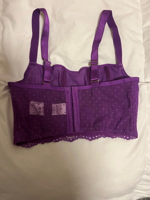 Bralette Hunkemöller σαν καινούργιο, μωβ