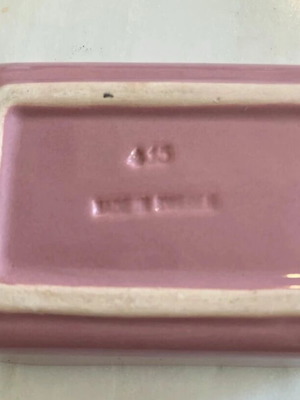 Μίνι σκεύος ψησίματος σε dusty rose, 12 x 8,5 x 3,5 εκ.